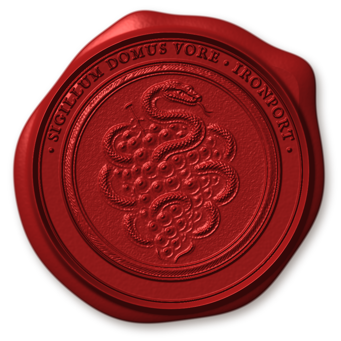 Wax impression of the seal of House Vore